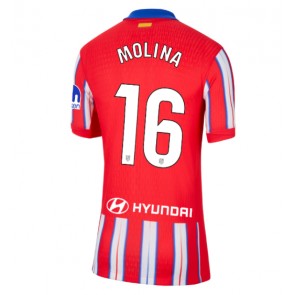 Atletico Madrid Nahuel Molina #16 Domaci Dres za Ženska 2024-25 Kratak Rukavima